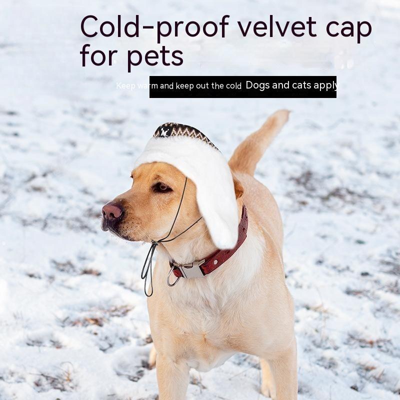 Pet Cold-proof Fleece Hat Main image