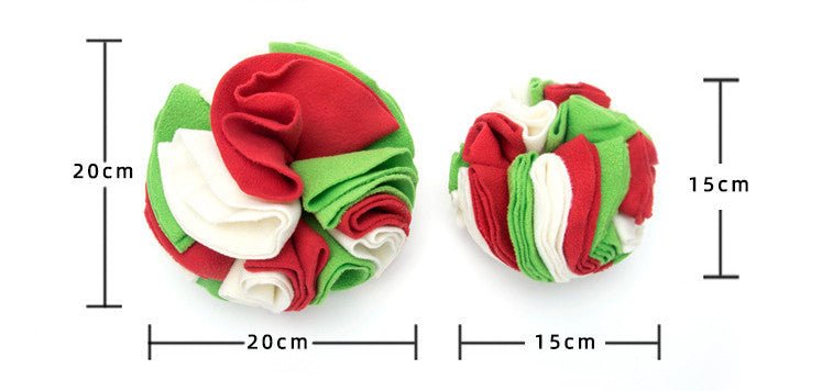 Dog Sniffing Training Blanket Snuffle Ball Mat Detachable Pads Puzzle Toy Pet Supplies For Dogs Cats Secondary image
