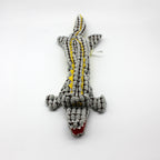 Dog chews and makes noise alligator toy