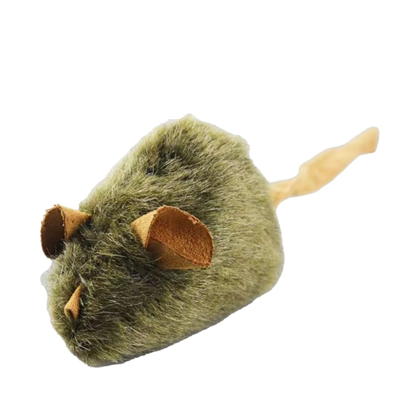 Funny Plush Mice Cat Toy Simulation Mouse Kitten