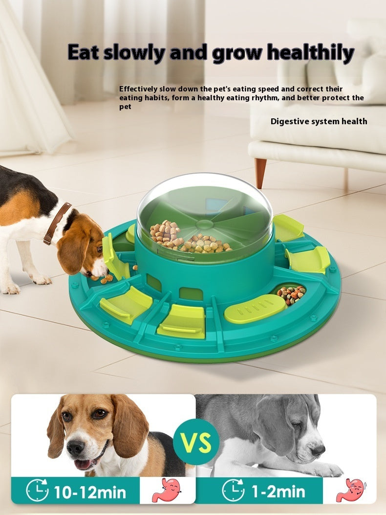 Interactive Dog Puzzle Toy For IQ Improvement And Slow Feeding Suitable For All Sizes Pets Nutritious Diet-Friendly Non-Electric Plastic Pets Game Pet Products Secondary image