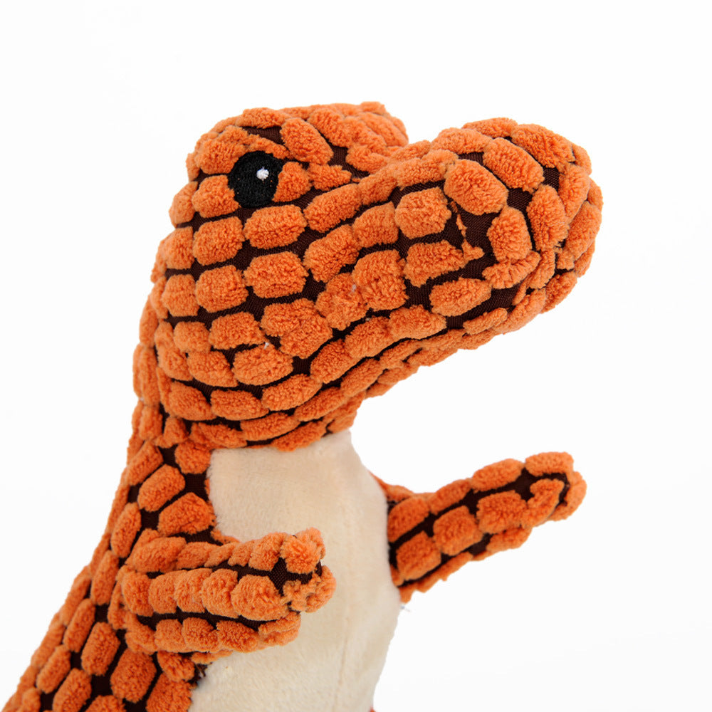 Dinosaur Pet Toys Giant Dogs Pets Interactive Dog Toys For Large Dogs Chew Toys Chihuahua Plush Stuffing Squeakers Secondary image