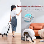 Automatic Smart Cat Litter Box – Self-Cleaning Electric Pooper Scooper with Odor Control (White)