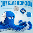 Stuffed Tough Dog Chew Toys Large Dog Toys To Keep Them Busy Interactive Squeaky Toys Tug Of War Crinkle Puppy Dog Toy