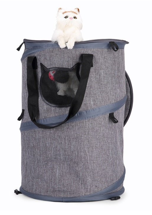 Fodable Pet Dog Cat Carrier Bag Outdoor Travel Cat Tunnel Toys Portable Puppy Carriers Cat Litter Sleeping Bed Nest Secondary image