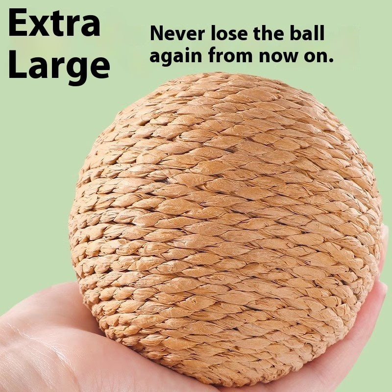Sisal Ball Oversized Cat Toy Self-Hi Relieving Stuffy Secondary image