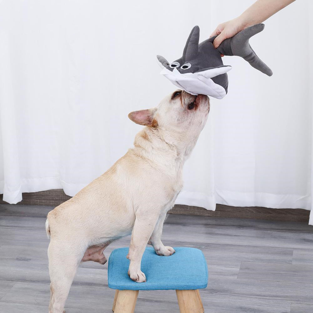 New product pet plush toy shark doll Secondary image