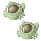 Catnip Ball Wall Edible Rotating