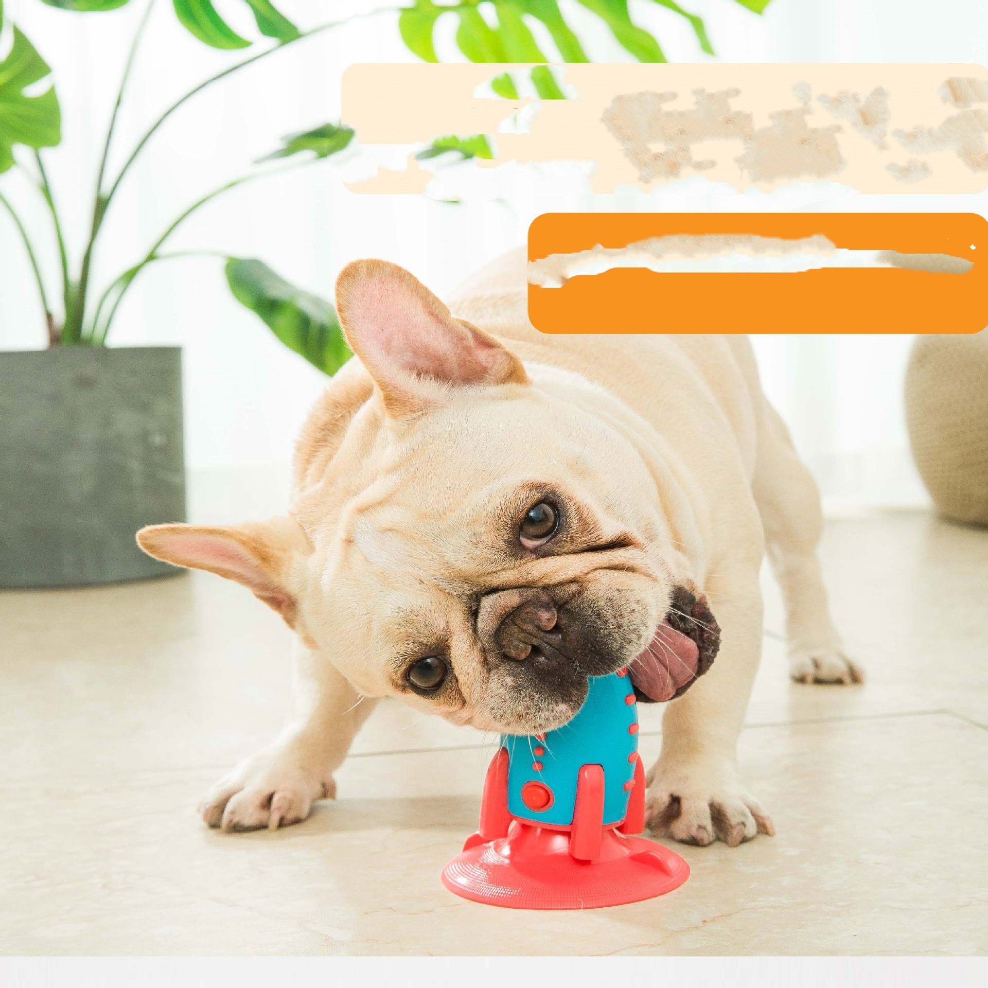 Rocket Dog Toys Leaking Food Dog Bite Toys Bite-resistant Pet Toys Secondary image