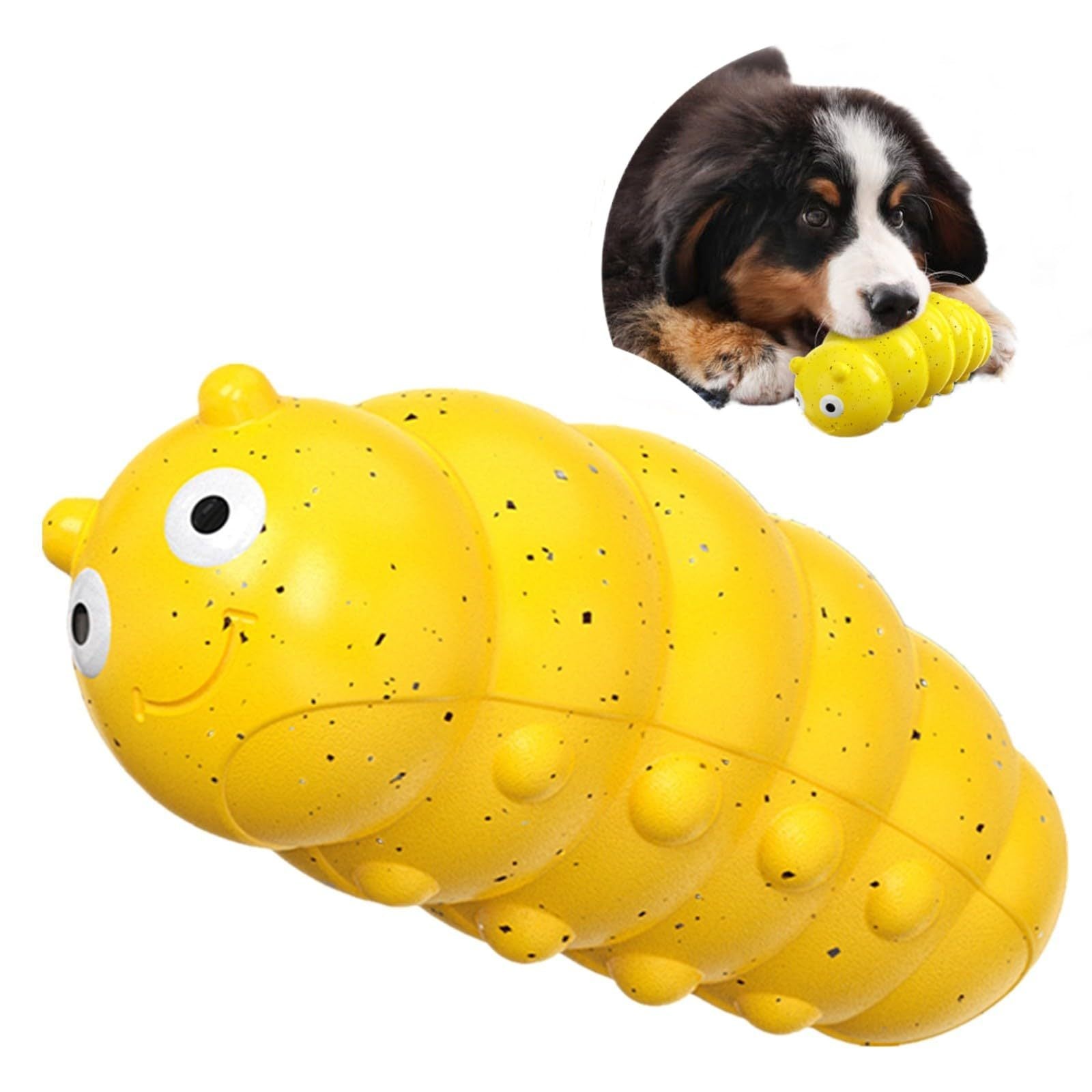Indestructible Squeaky Dog Chew Toys For Aggressive Chewers, Food Grade Material Dog Chew Toys, Tough Durable Dog Toys Medium Main image