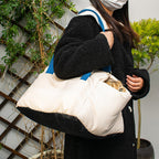 Portable Cat Carrier Bag – Lightweight Foldable Travel Tote for Cats & Small Pets, Breathable & Comfortable Design for Daily Outings