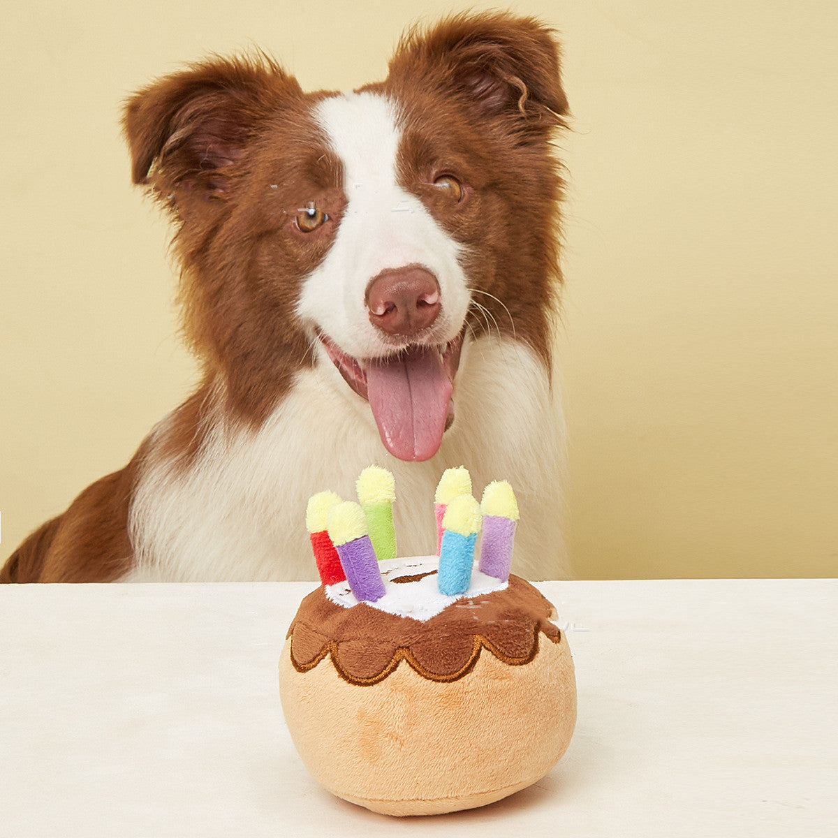 New Product Pet Plush Toy Pet Birthday Candle Cake Main image