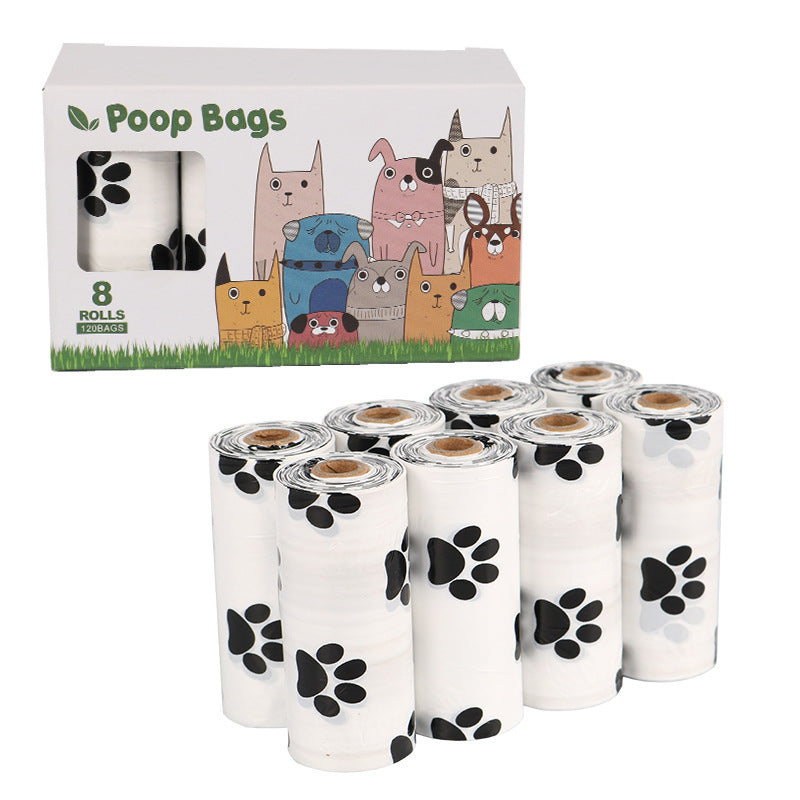 Biodegradable Dog Poop Bags with Dispenser – Eco-Friendly EPI+HDPE Waste Bags, Leak-Proof Continuous Roll Design (Multiple Pack Options)
