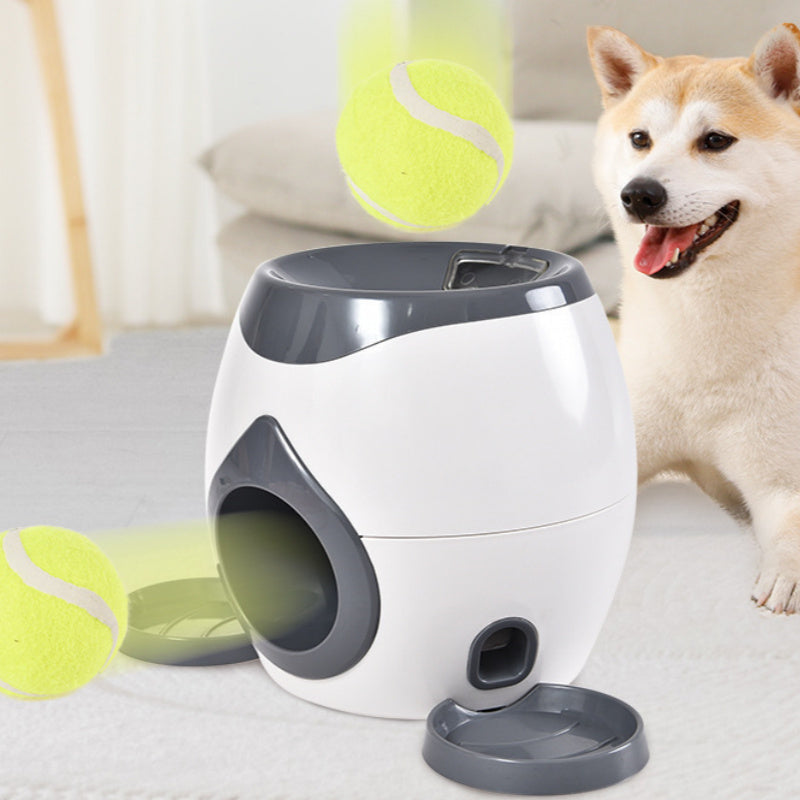 Smart Pet Feeder Tennis Ball Missing Device Throwing Reward Machine Main image