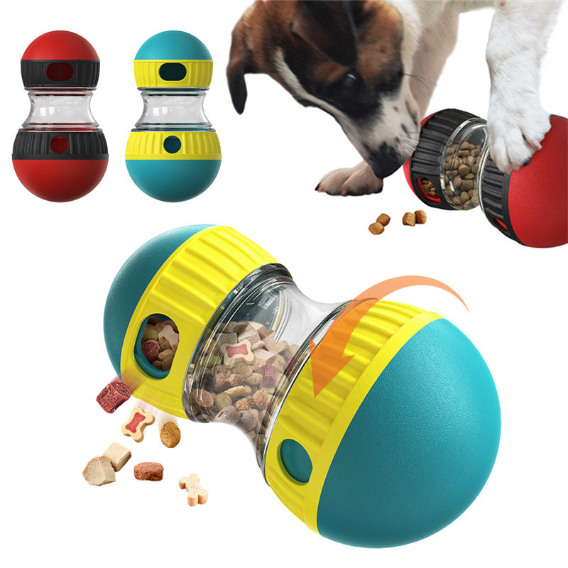 Food Dispensing Dog Toy Tumbler Leaky Food Ball Puzzle Toys Interactive Slowly Feeding Protect Stomach Increase Intelligence Pets Toy Pet Products Main image