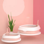 High Quality Cat Litter Box with Scoop – Anti-Splash Pet Toilet for Cats & Small Dogs, Durable Plastic Design