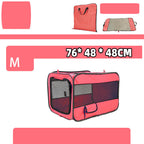 Pet Travel Carrier Bag Portable Pet Bag Folding Fabric Pet Carrier Travel Carrier Bag For Pet Cage With Locking Safety Zippers