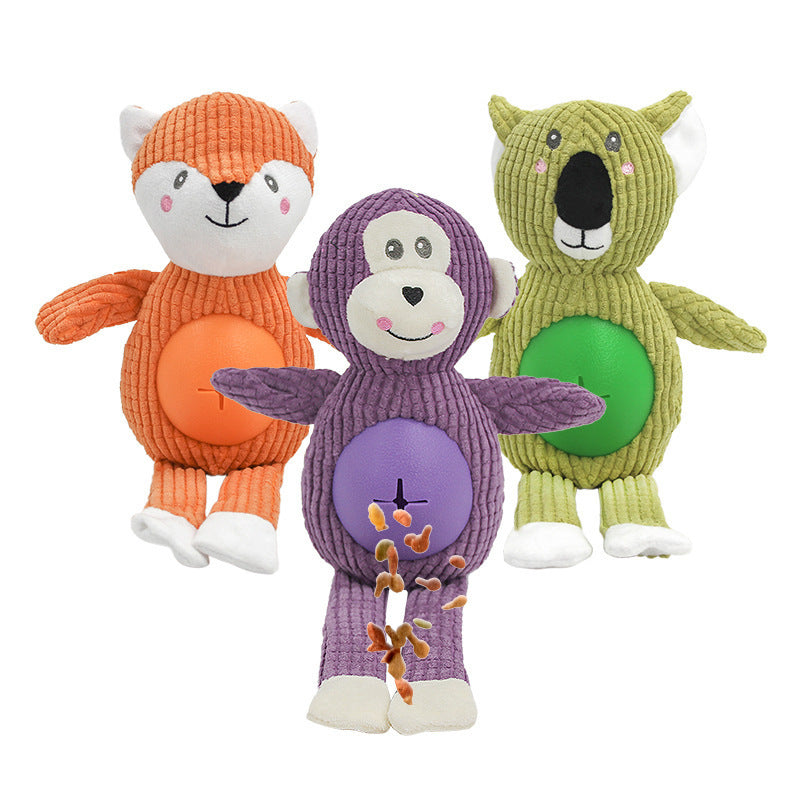 Animal-shaped Stuffed Toy For Dog Bite Resistant Pet Supplies Not Rotten Secondary image