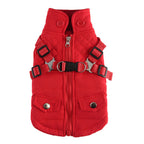 Pet Supplies Chest Back Zipper