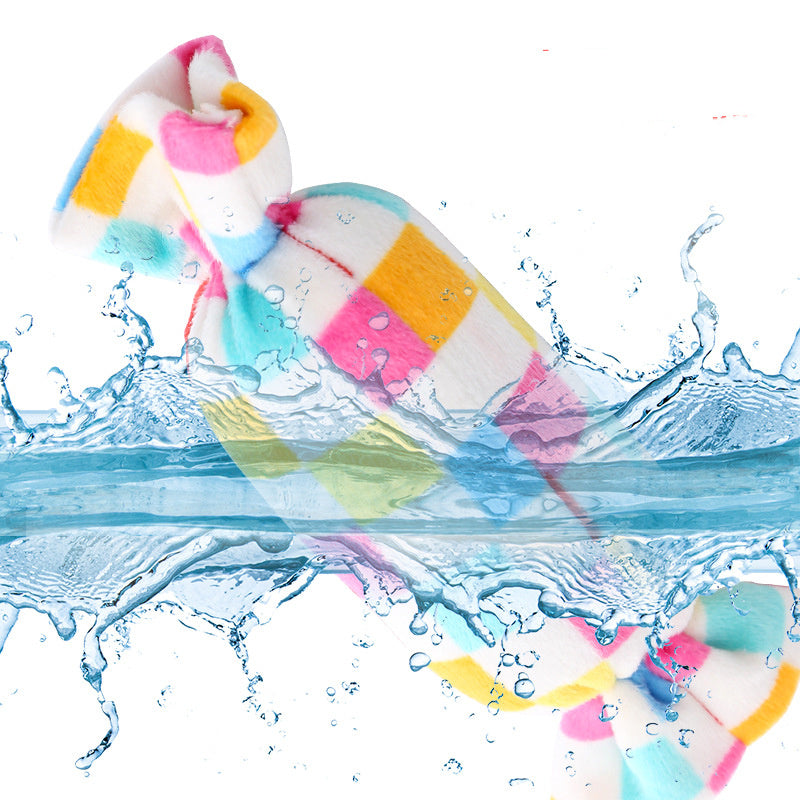 Pet Dog Toy BB Call Sweet Candy Square Puzzle