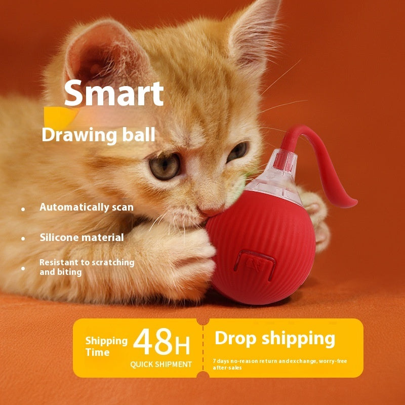 Interactive Cat Toy Ball Super Drive Cat Rolling Ball Secondary image