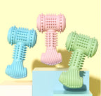 Dog Chew Toy Dogs Teeth Cleaning Toys Indestructible TPR Chewing 