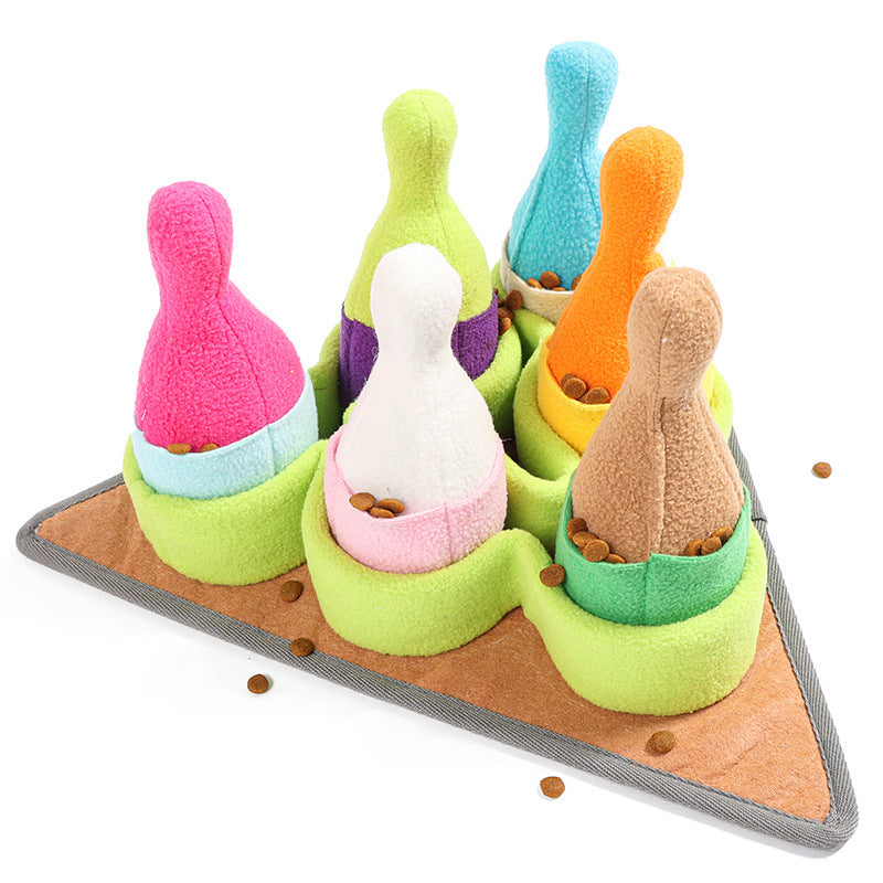 Pet Puzzle Play Tibetan Food Sports Training Bowling Toys Secondary image
