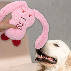 Dog Teething Toys Bunny Squeaky Pet