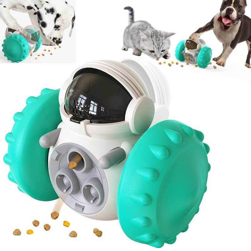 Cat And Dog Toys Slow Food Interactive Balance Car Multifunctional Fun Development Smart Pet Feeding Dog Toy Car Pets Products Main image