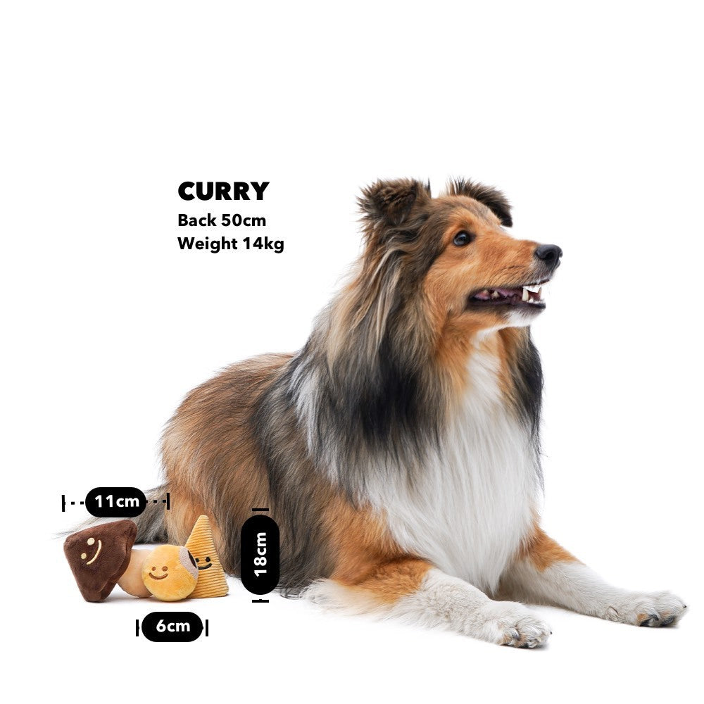 Mushroom Tibetan Food Vocal Toy Set Dog