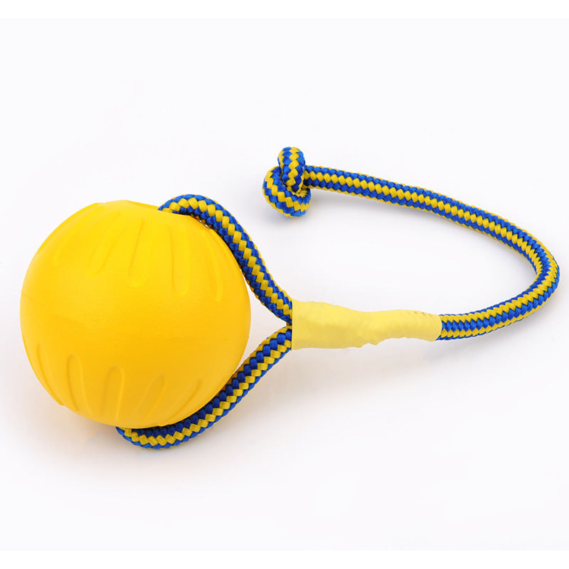 EVA Floating Pet Dog Training  Ball Puppy Bite Resistant Ball With Rope Pet Training Ball Chew Toys For Pet Supplies Secondary image