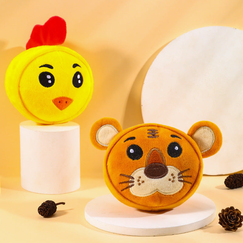 Pet Vocal Teething Plush Toys Bite Resistant Teeth Cleaning Secondary image