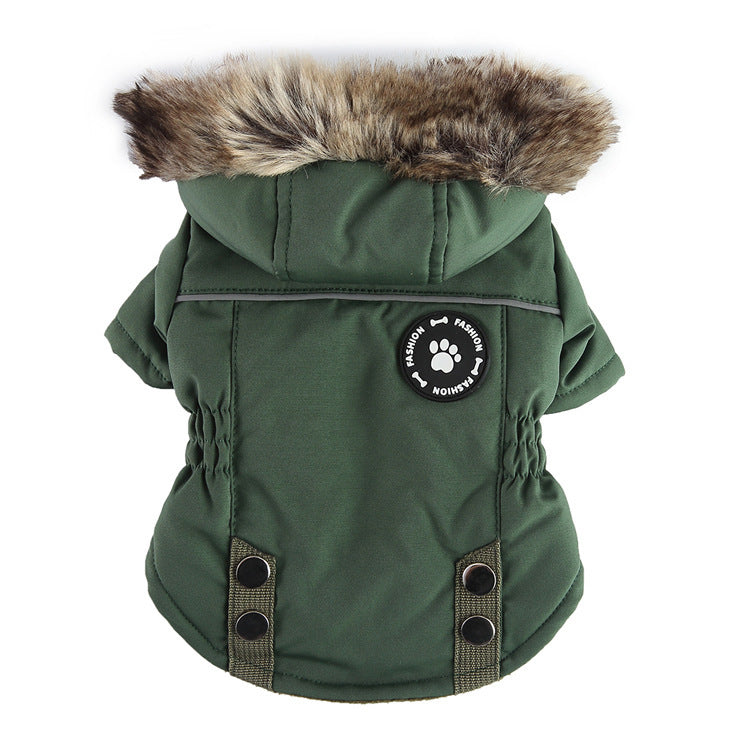 Pet Supplies Chest Back Zipper