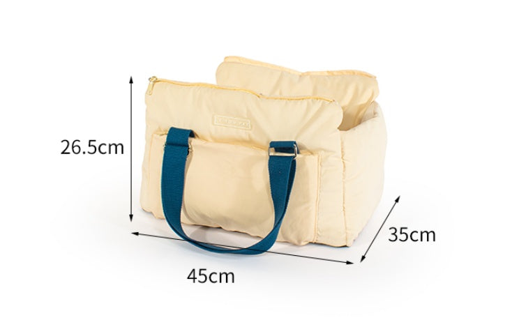 Portable Cat Carrier Bag – Lightweight Foldable Travel Tote for Cats & Small Pets, Breathable & Comfortable Design for Daily Outings