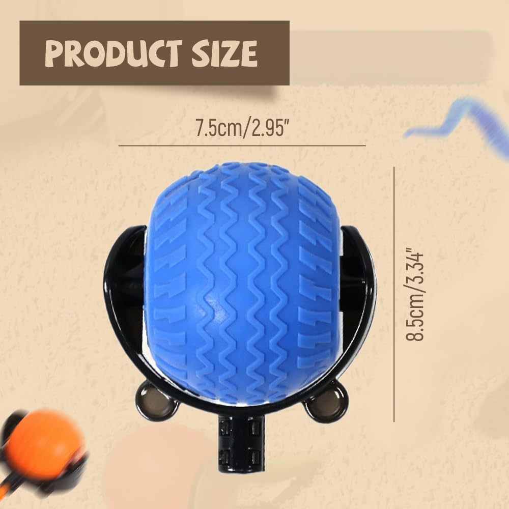 Interactive Cat Ball Toy, 2025 New Cat Ball Toys With Cord  Mouse, Smart Self Rolling Cat Toys For Bored Indoor Cats, Automatic Moving Peppy Pet Ball Secondary image