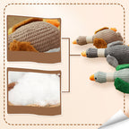 Dog's Stress Relief And Bite Resistant Sound Plush Toy